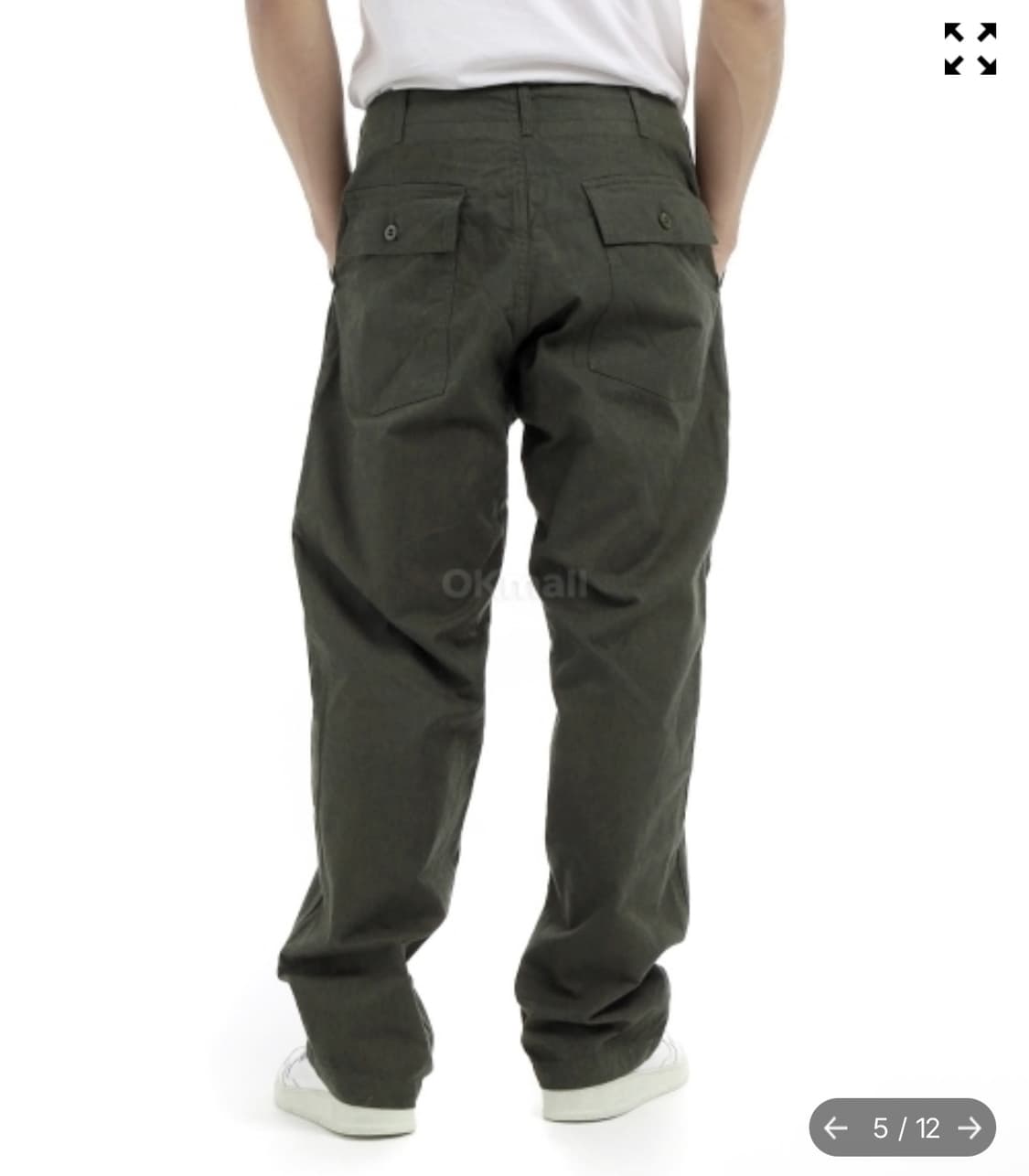 엔지니어드 가먼츠 Fatigue Pant B Olive Cotton m 상품이미지2