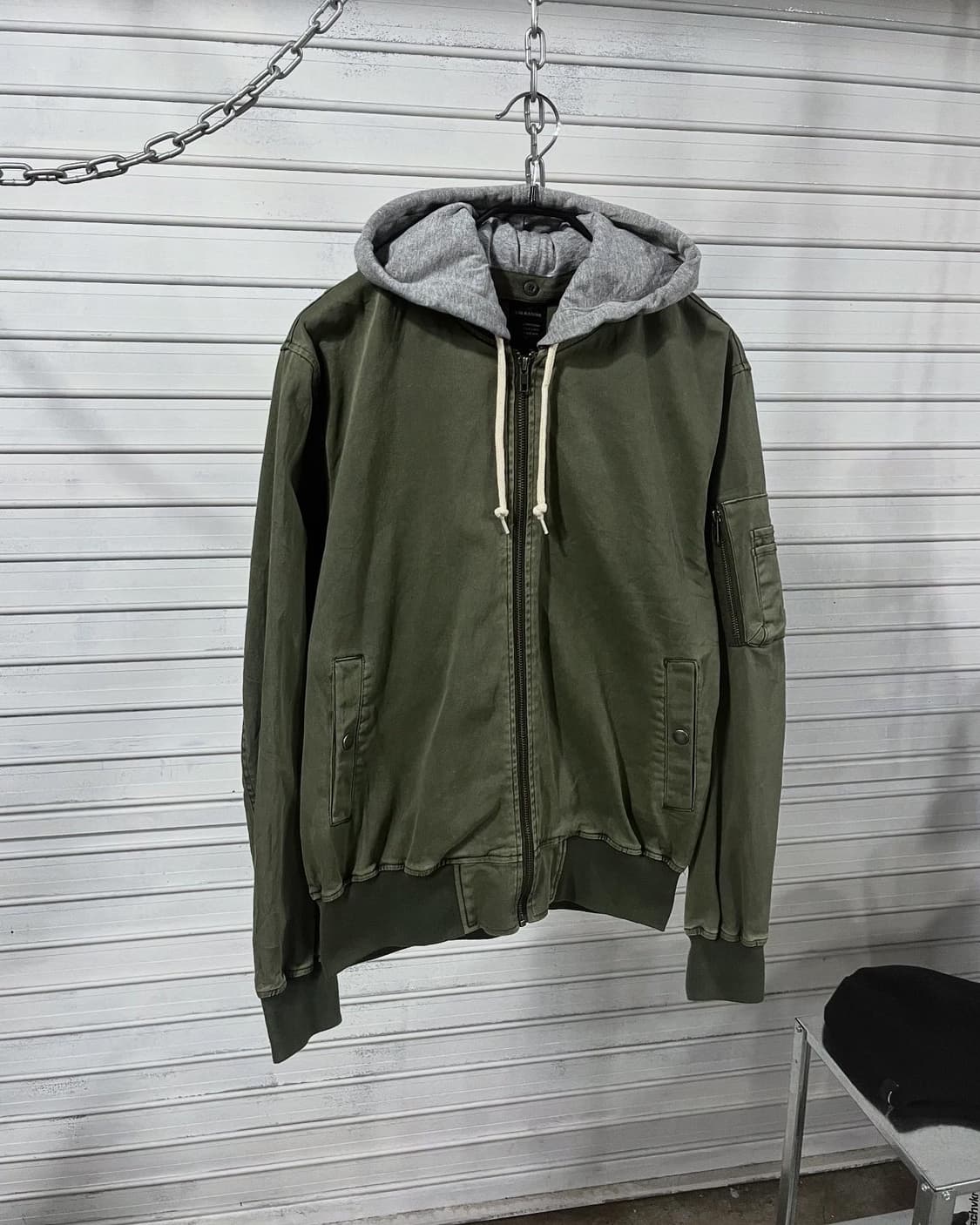 Rag Machine hood ma-1 jacket 상품이미지3