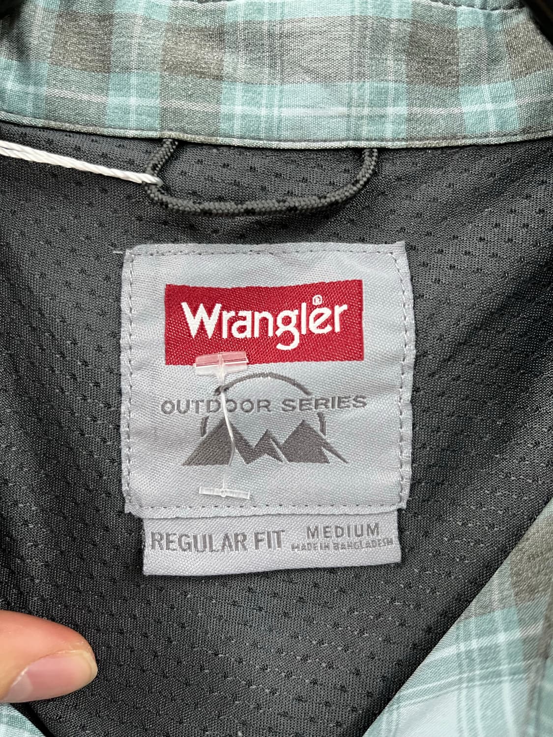 랭글러 반팔 체크 셔츠  상품이미지9