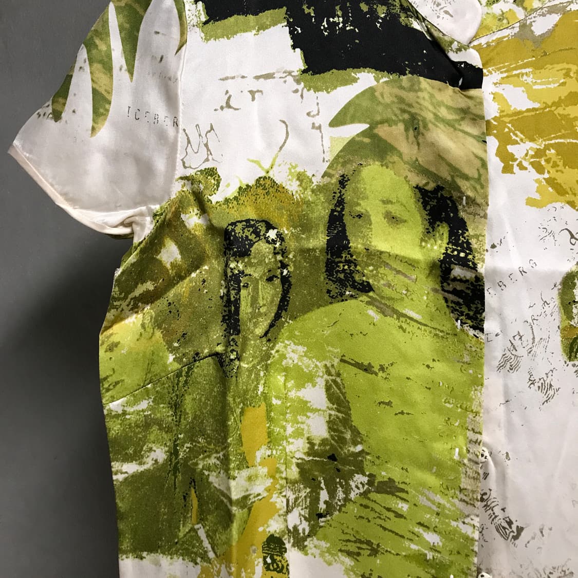 아이스버그 실크 반팔 셔츠 M(W) 상품이미지4