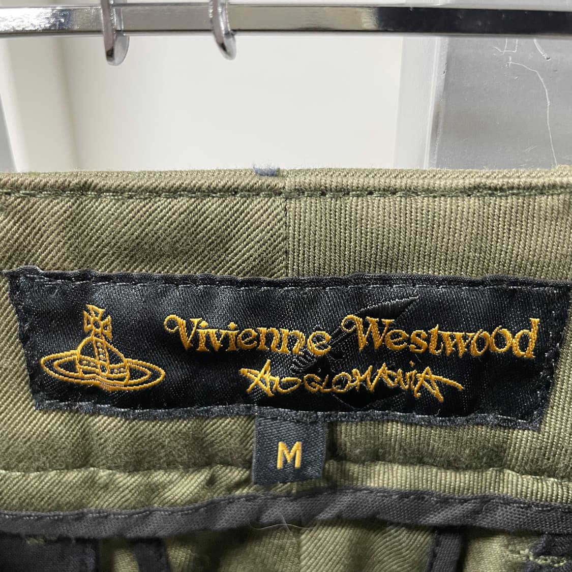 비비안웨스트우드 카키 치노 팬츠 M 상품이미지6
