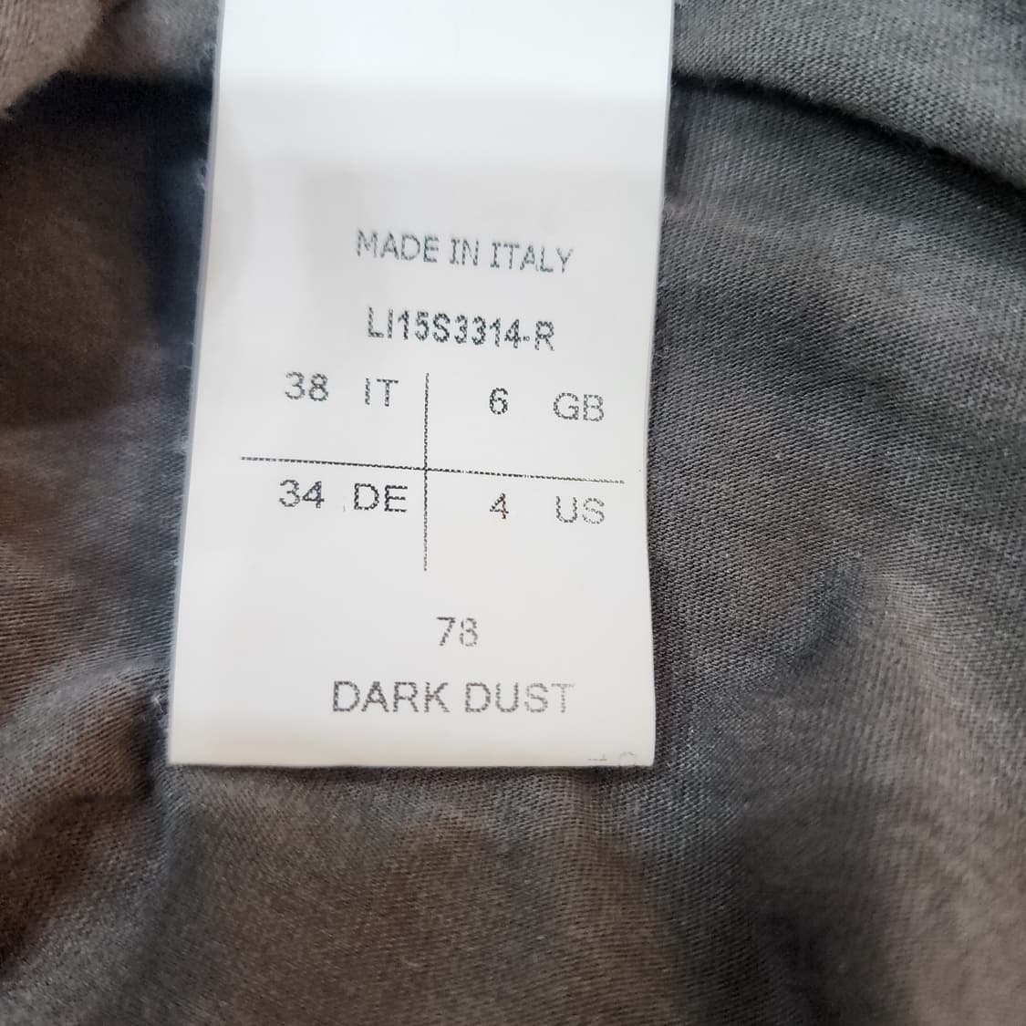 릭오웬스 셔링 롱치마 38 상품이미지6