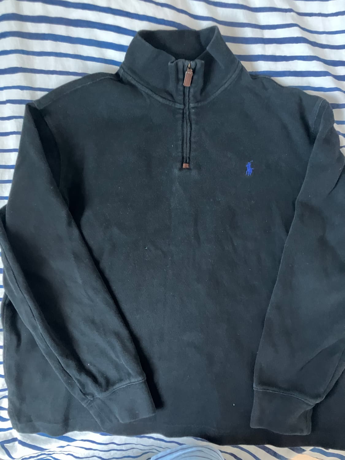 폴로랄프로렌  xl 반집업 블랙 상품이미지1