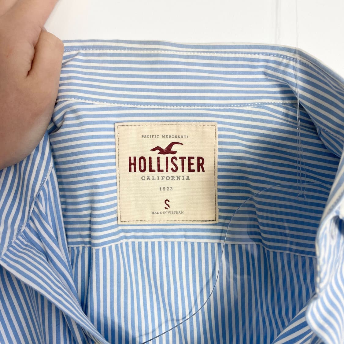 F1 홀리스터 Hollister 스트라이프 옥스포드 셔츠 S사이즈 상품이미지5