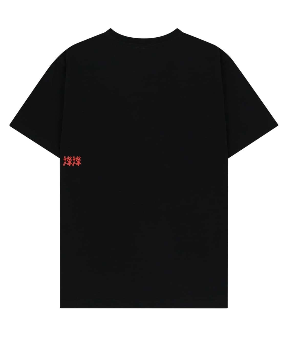 (0 1 2 4) 산산기어 찬 티셔츠 반팔 블랙  상품이미지2