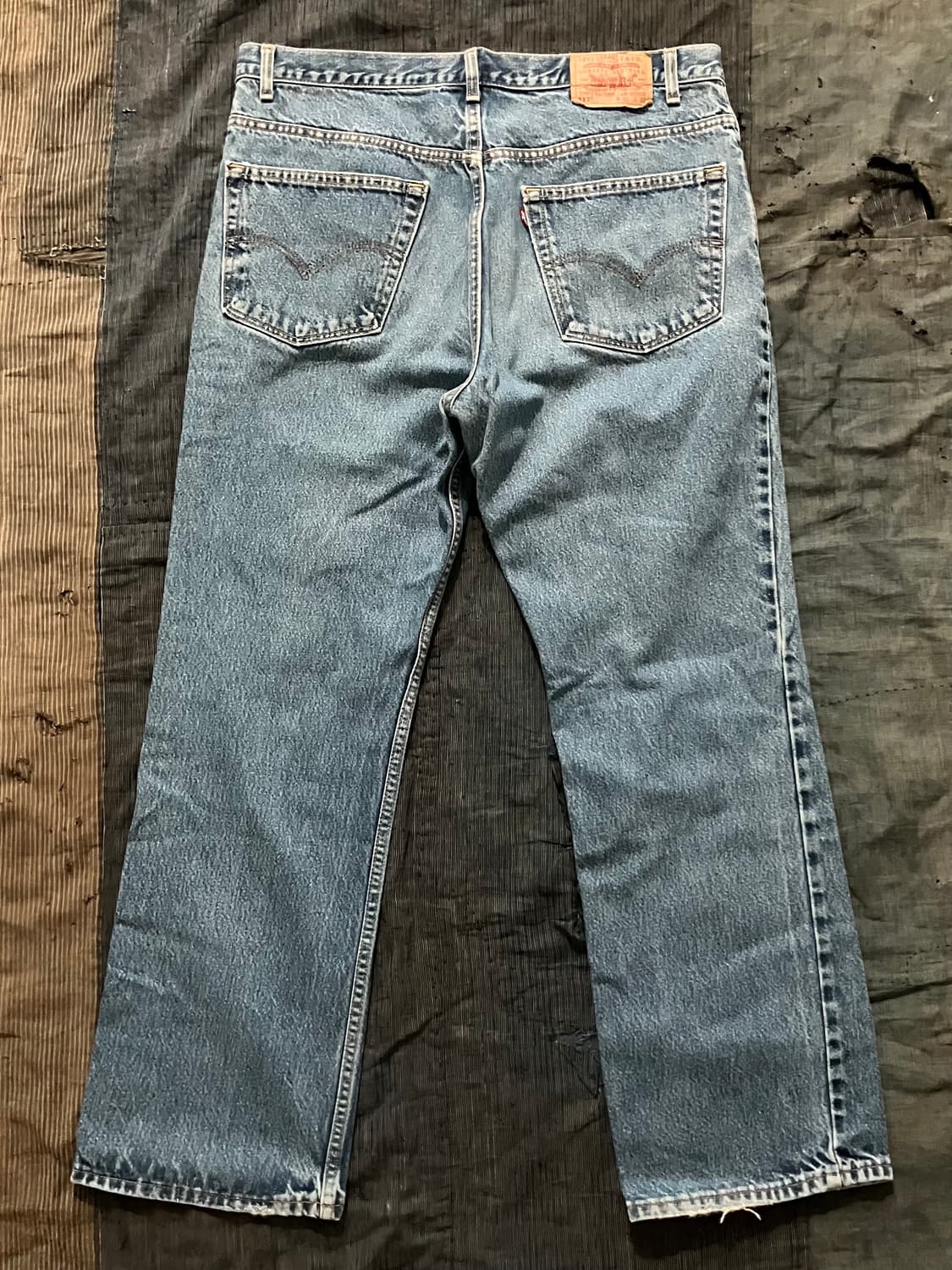 🇺🇸 USA 빈티지 리바이스 517 부츠컷 데님 팬츠 빅사이즈 상품이미지3