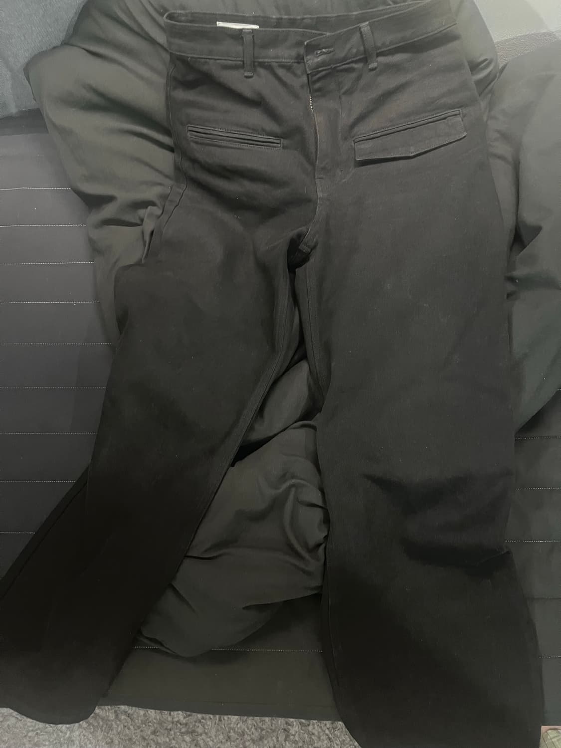 아이엘 커브드 진 (black) 48 상품이미지1