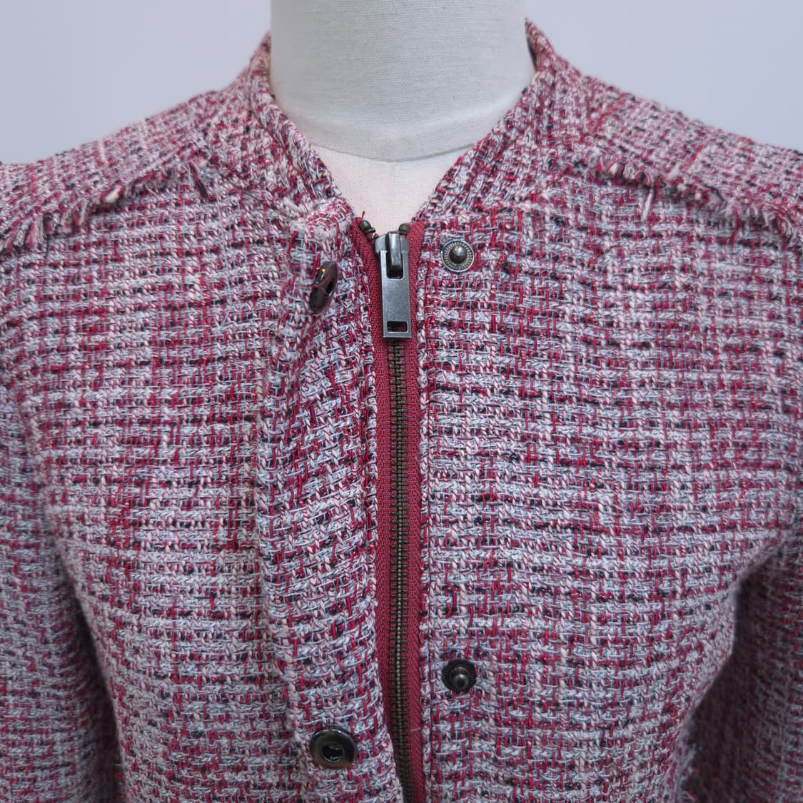 BANANA REPUBLIC  트위드 프린지 자켓 상품이미지4