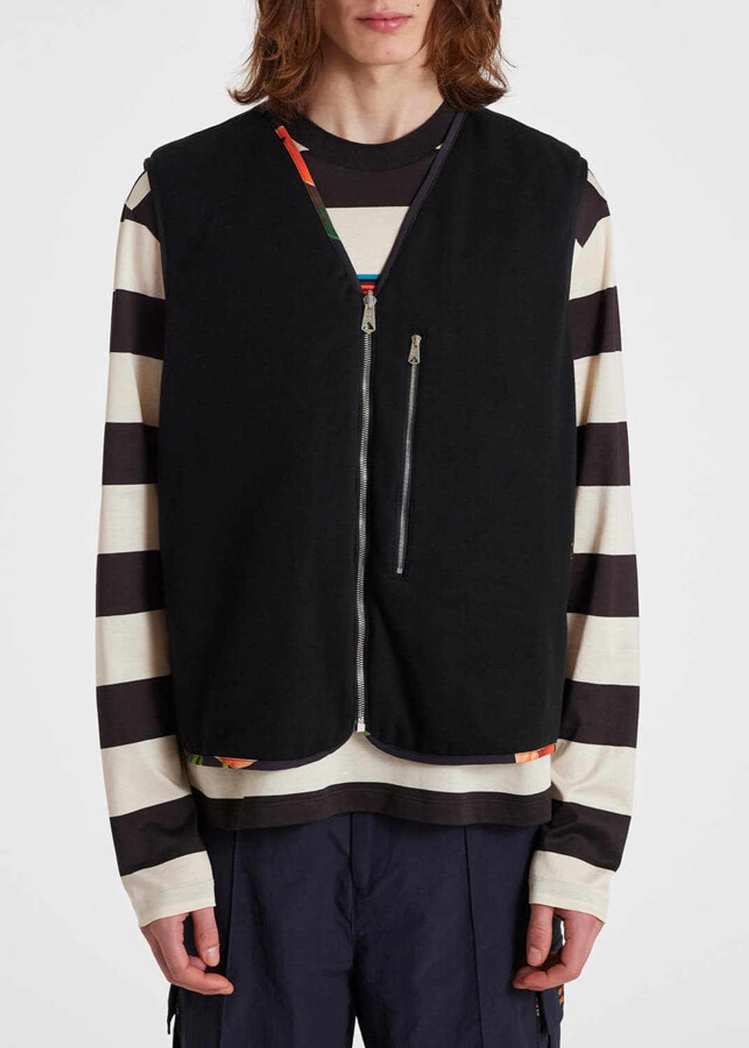 (정품/새상품) 폴 스미스 X 팝 트레이딩 컴퍼니 남성 리버시블 베스트  상품이미지9