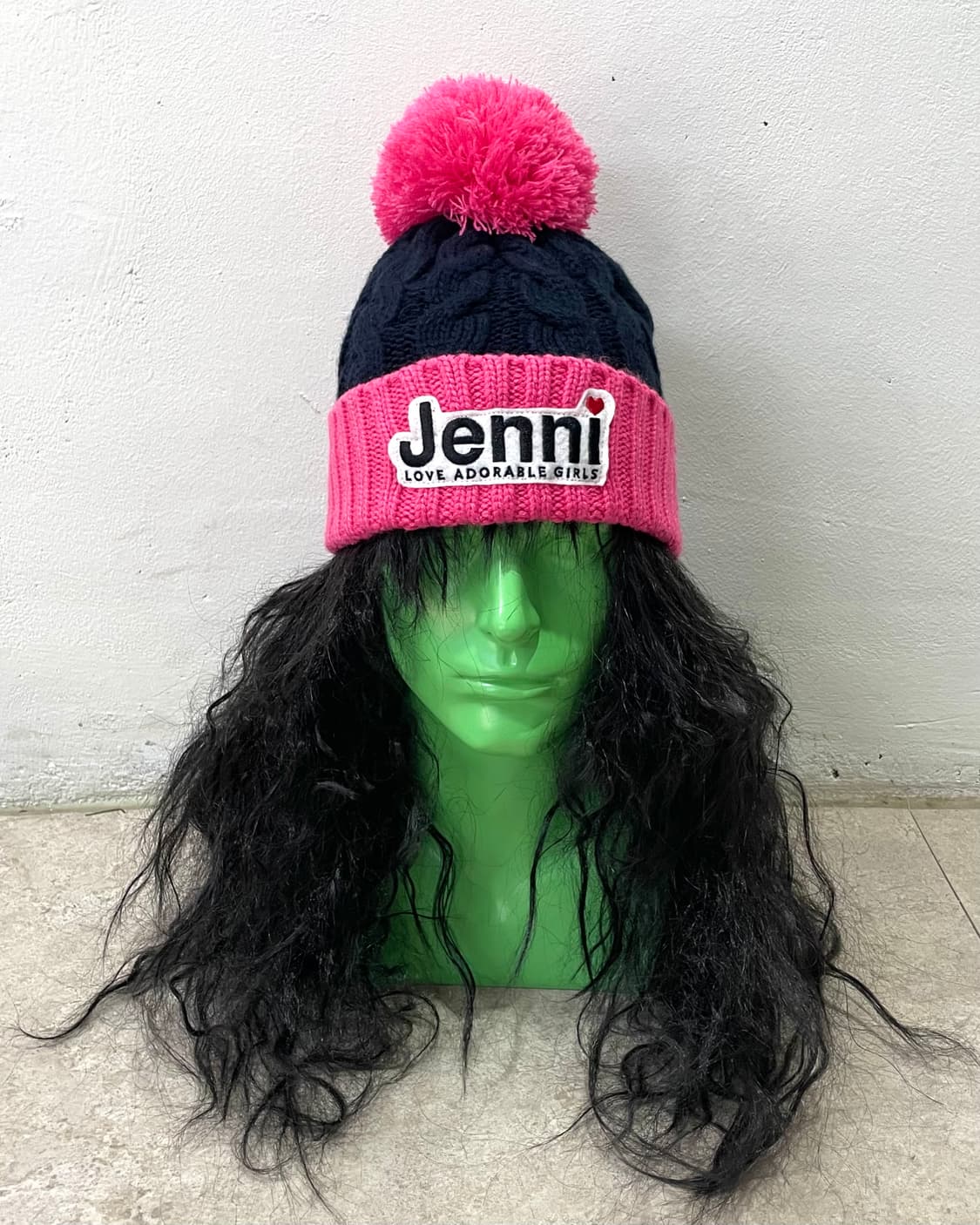 Jennie's system pink cherry beanie 상품이미지2