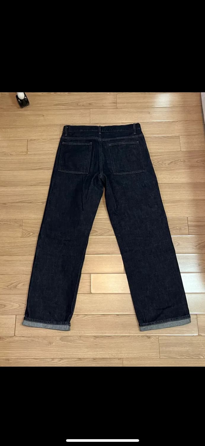 유니클로 jw앤더슨 셀비지 스트레이트진 32 상품이미지3