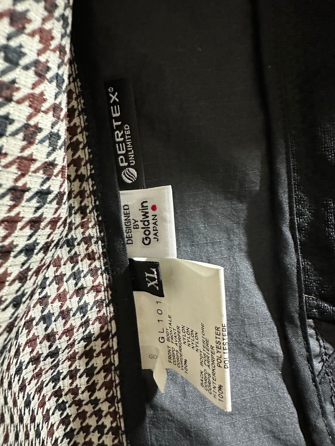 [XL] 골드윈 하이브리드 코치자켓 블랙 상품이미지9