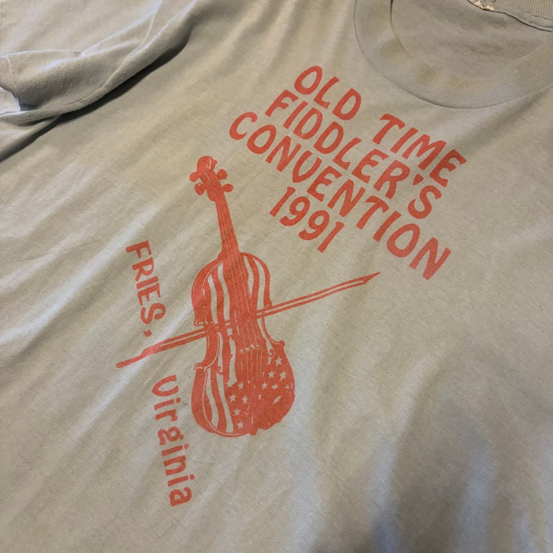 90s old time fiddler's 싱글스티치 티셔츠 상품이미지2