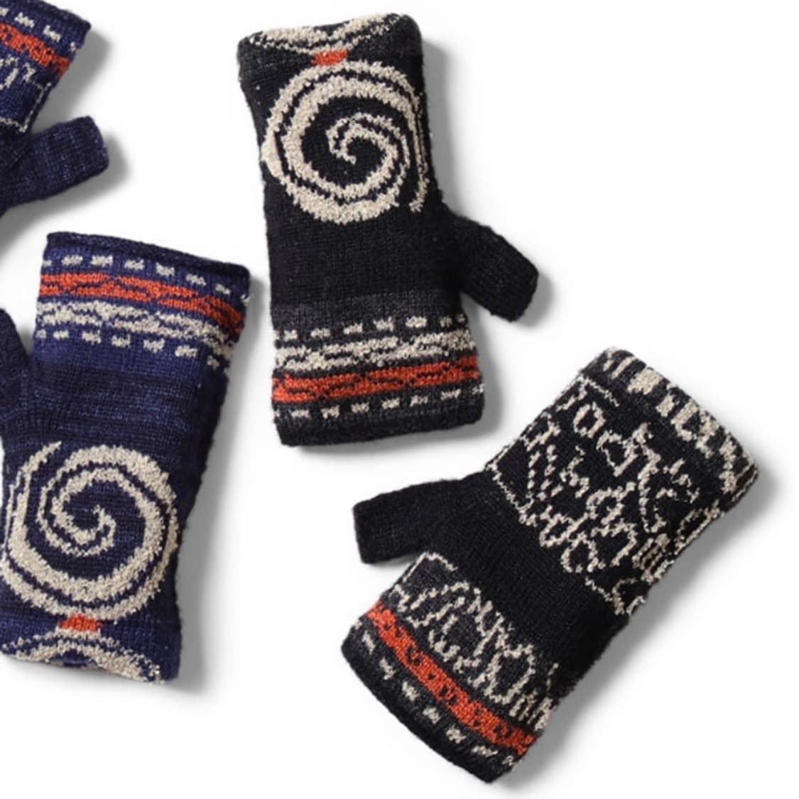 [국내배송/미개봉새상품] kapital 캐피탈 아이누 쿠바 장갑 워머 상품이미지2