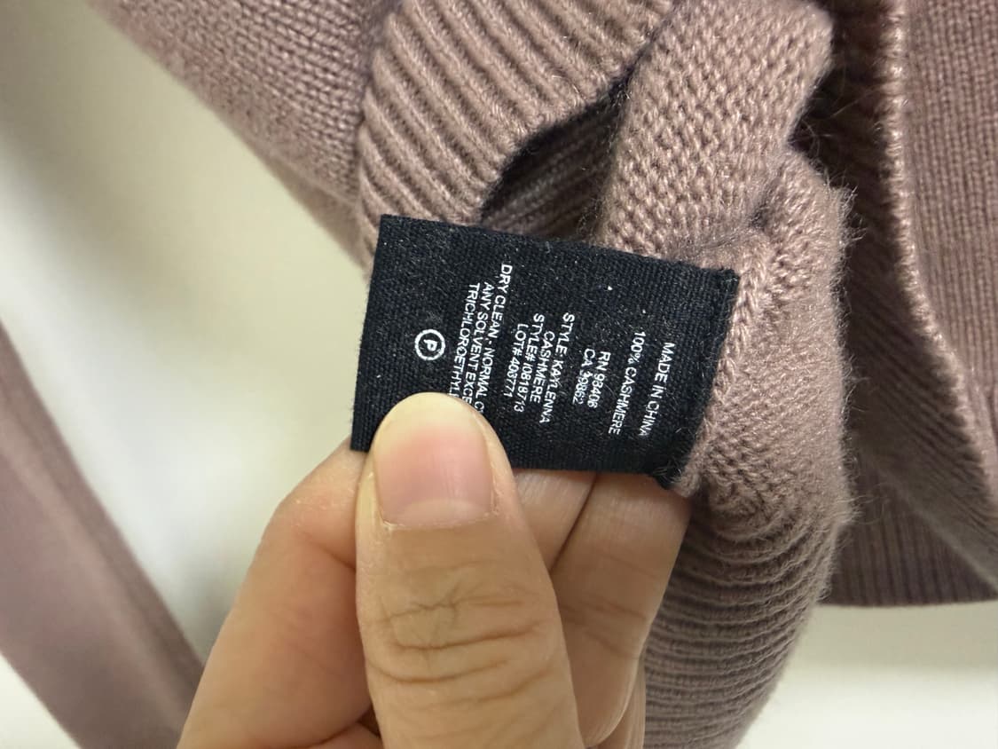 띠어리 캐시미어100 니트 P 상품이미지4