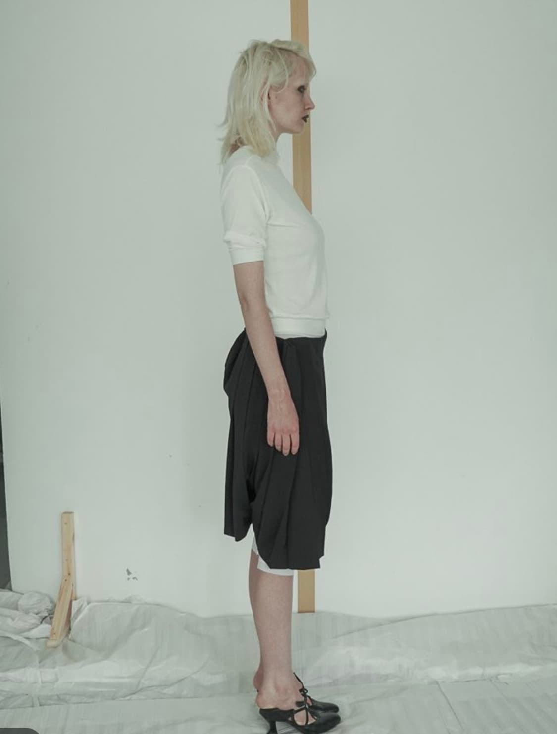 Eonts 스커트 블랙 (택달림) 상품이미지3