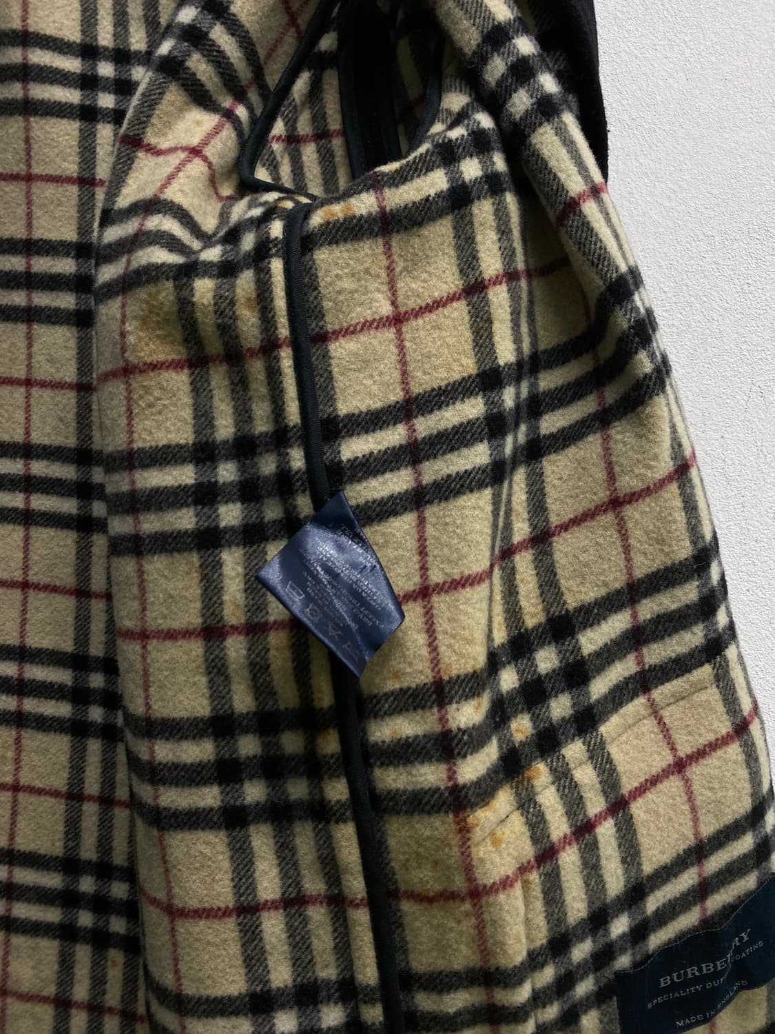 버버리 울 더플코트 M-L 상품이미지6