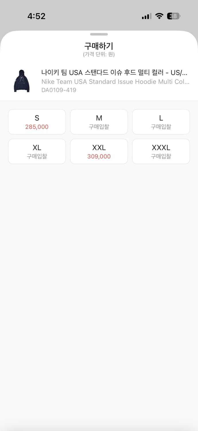 나이키 Team USA 후드티 상품이미지4