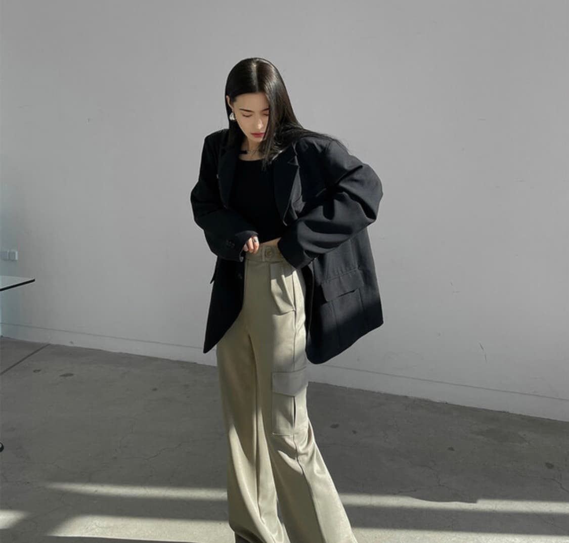 [새상품/빠른배송] 룩넌 카고 슬랙스 팬츠 상품이미지2