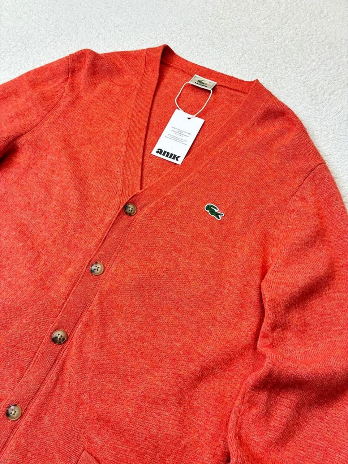 라코스테 00's 일본판 울 니트 가디건 PN6116 상품이미지2