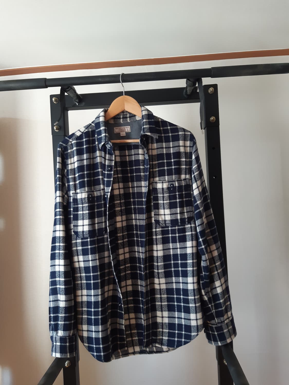 제이크루 wallace barnes 플란넬 체크셔츠 상품이미지3