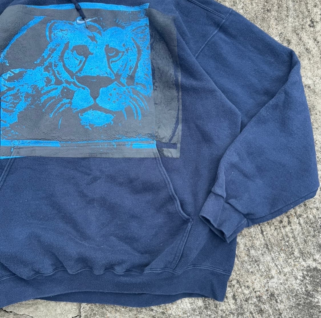 [L] 90s Nike 센터 스우시 후드티 상품이미지4