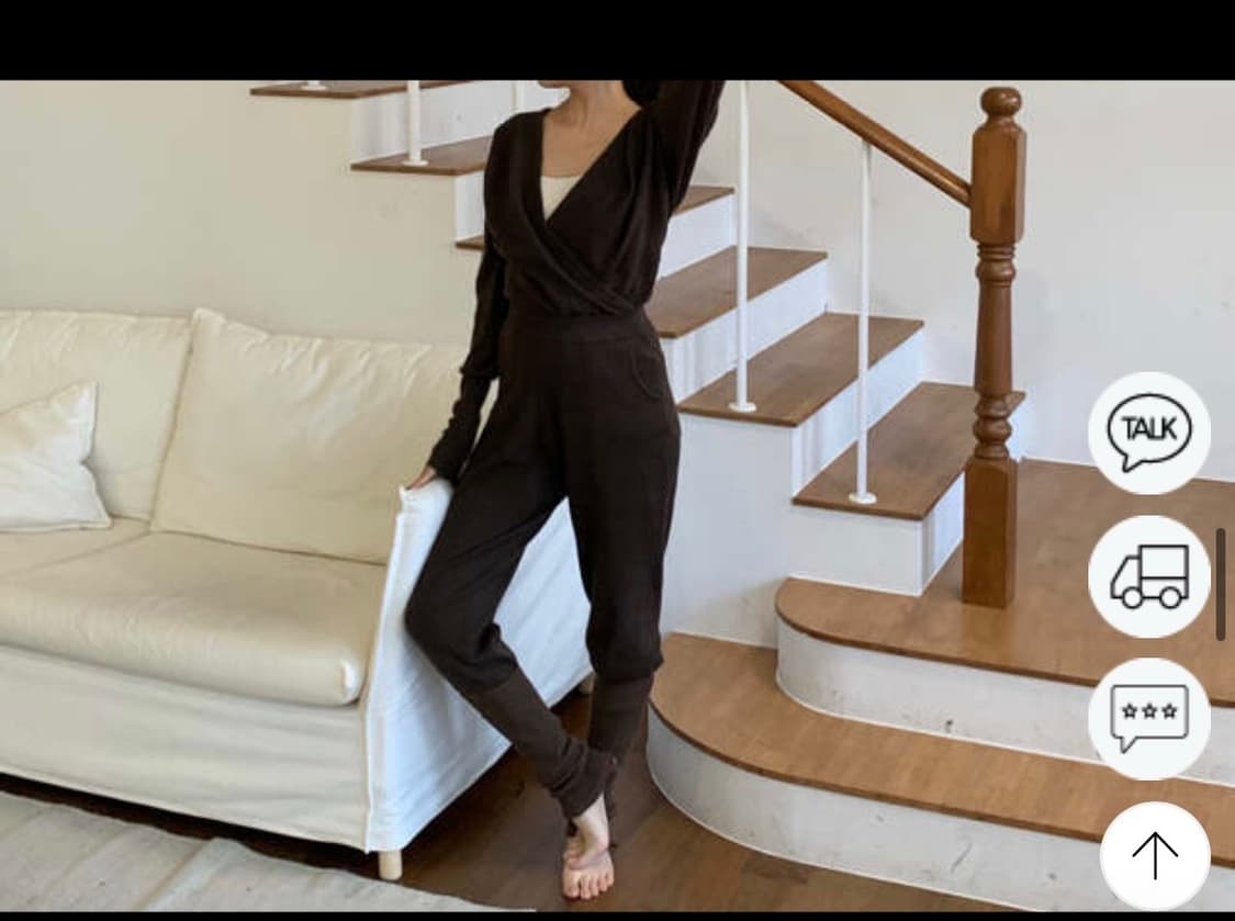 새상품 avoam 아보엠 니트 점프수트 상품이미지4