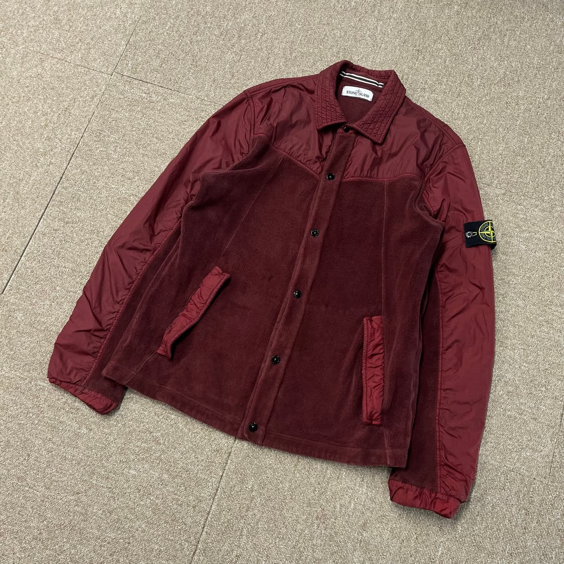 스톤아일랜드 나일론 플리스자켓 상품이미지1