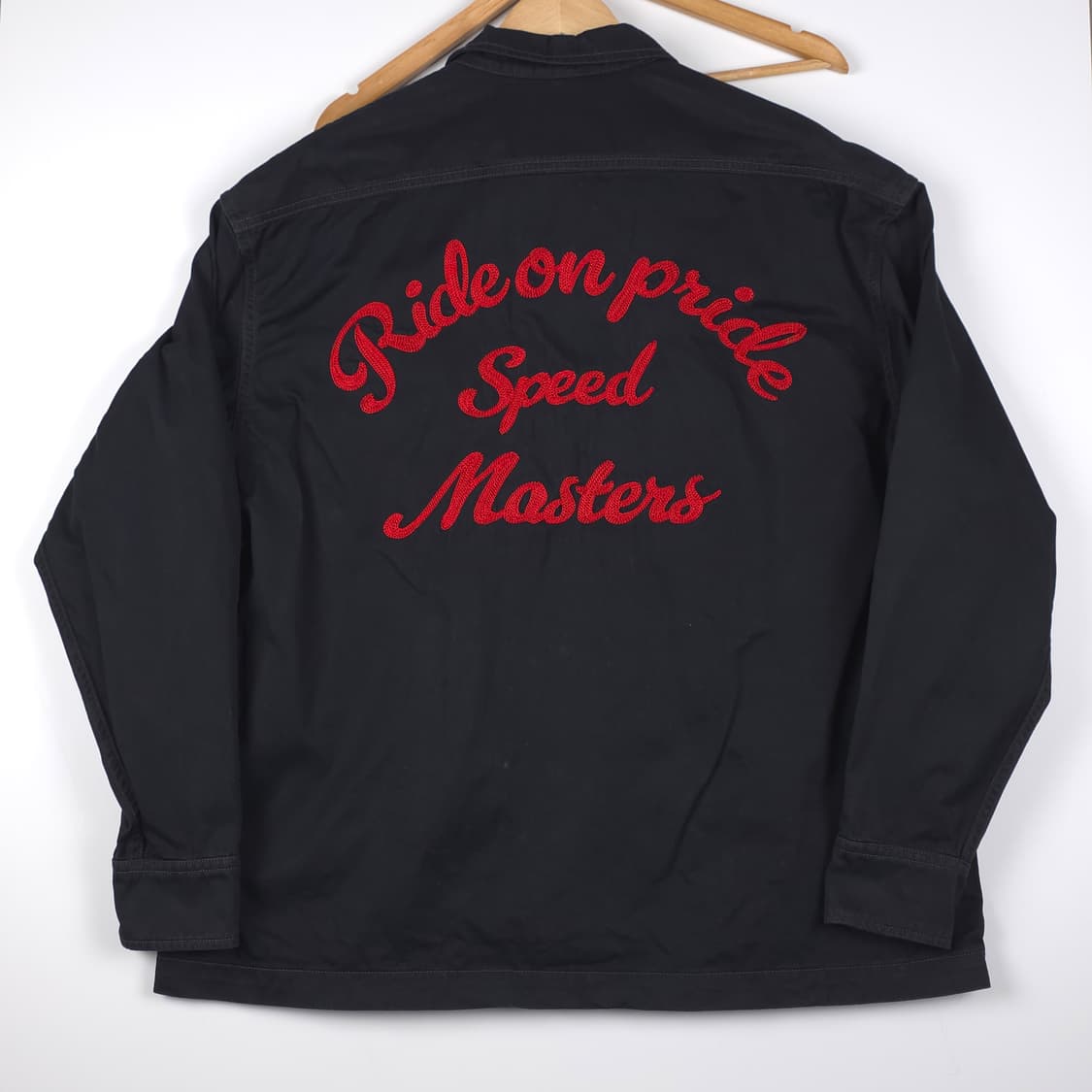 아웃스탠딩 코튼 워크셔츠 블랙 (L-XL[1]) 상품이미지6