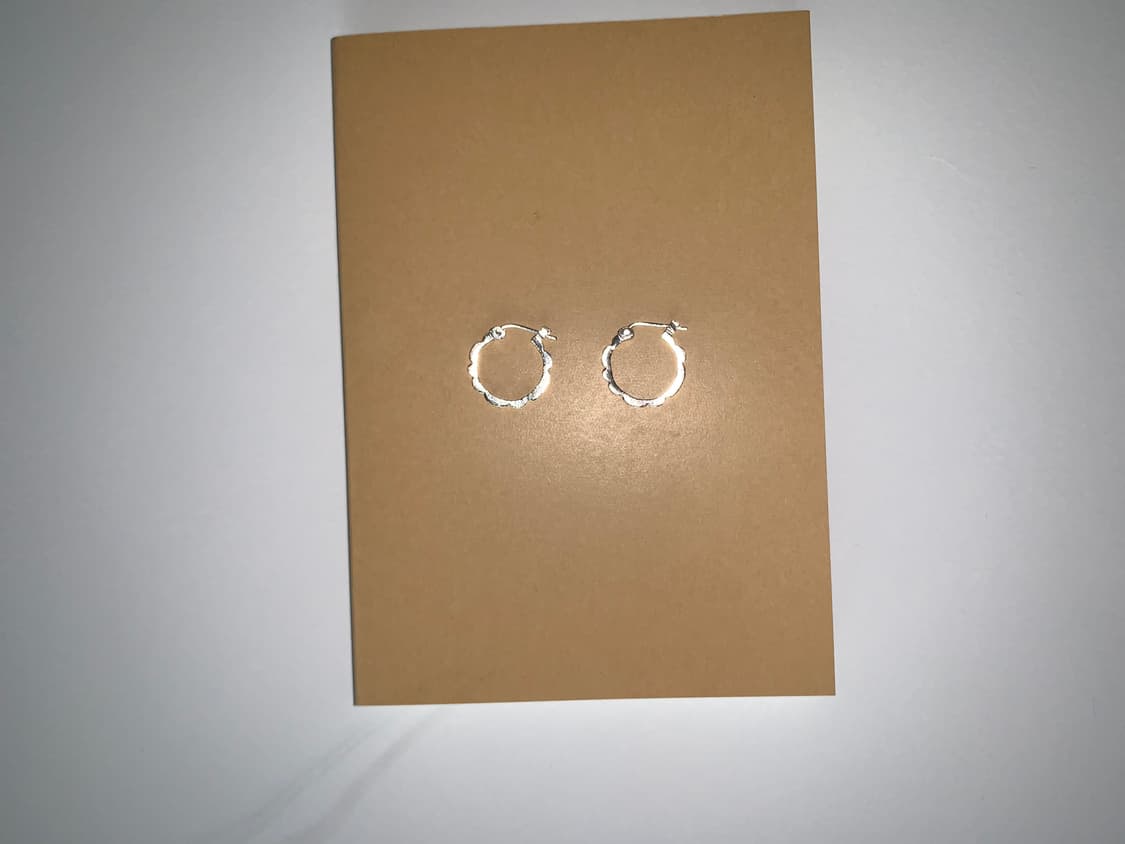 petal silver earrings 상품이미지1