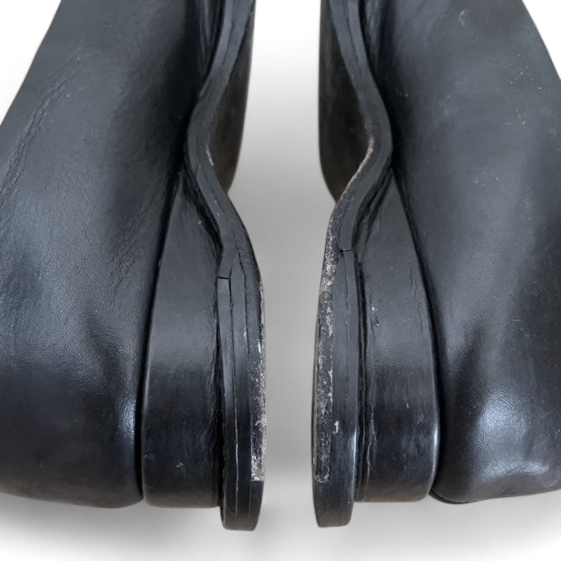 꼼데가르송 가죽 펌프스 플랫슈즈 상품이미지5