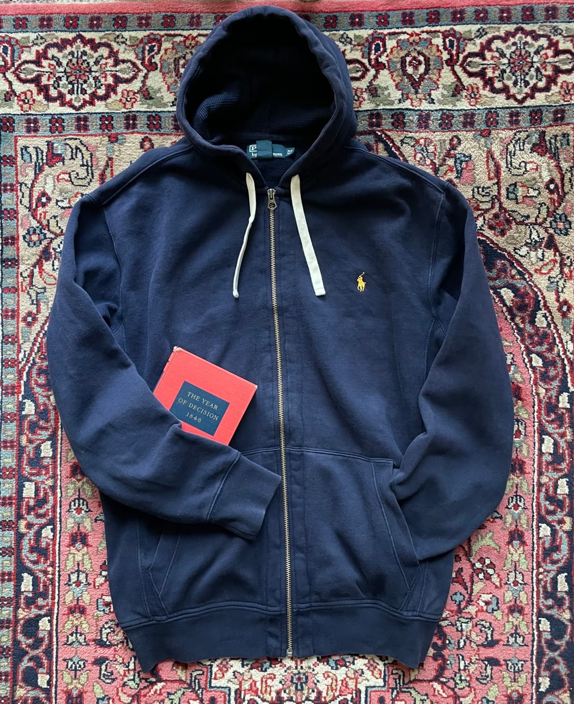 폴로 랄프로렌 네이비 후드 집업 상품이미지10