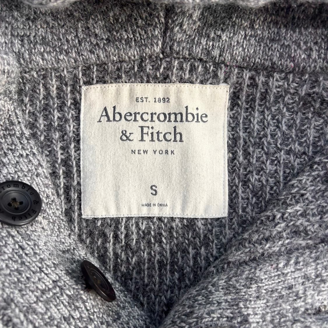 Abercrombie 아베크롬비 그레이 &fitch 니트후드 상품이미지6