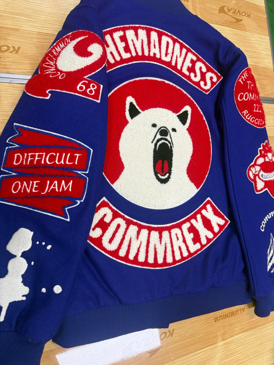 For The Boys Madness 울 바시티 자켓 상품이미지6