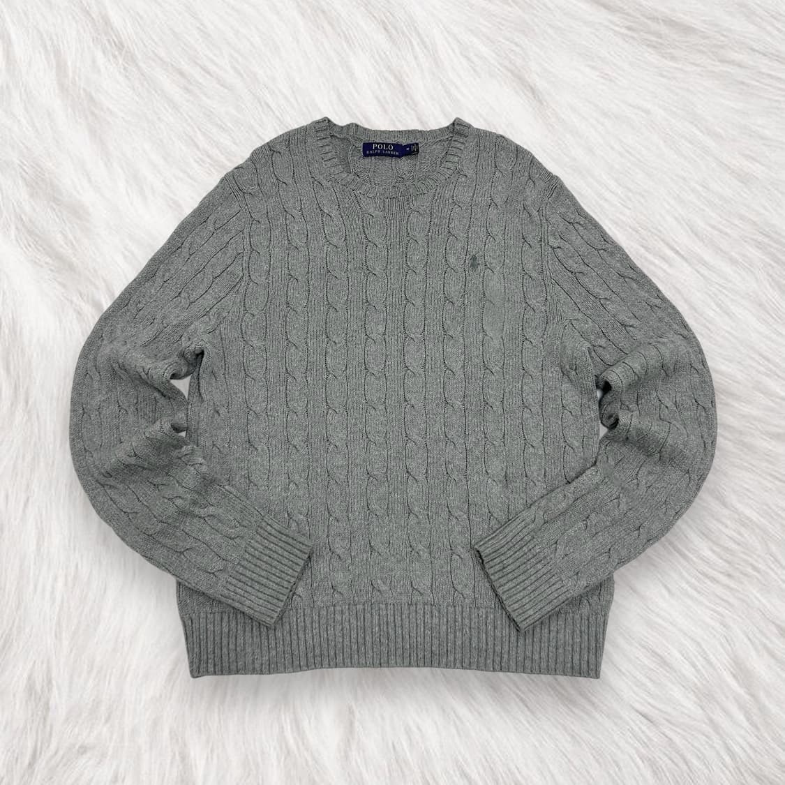 폴로 그레이포니 케이블 니트 상품이미지4