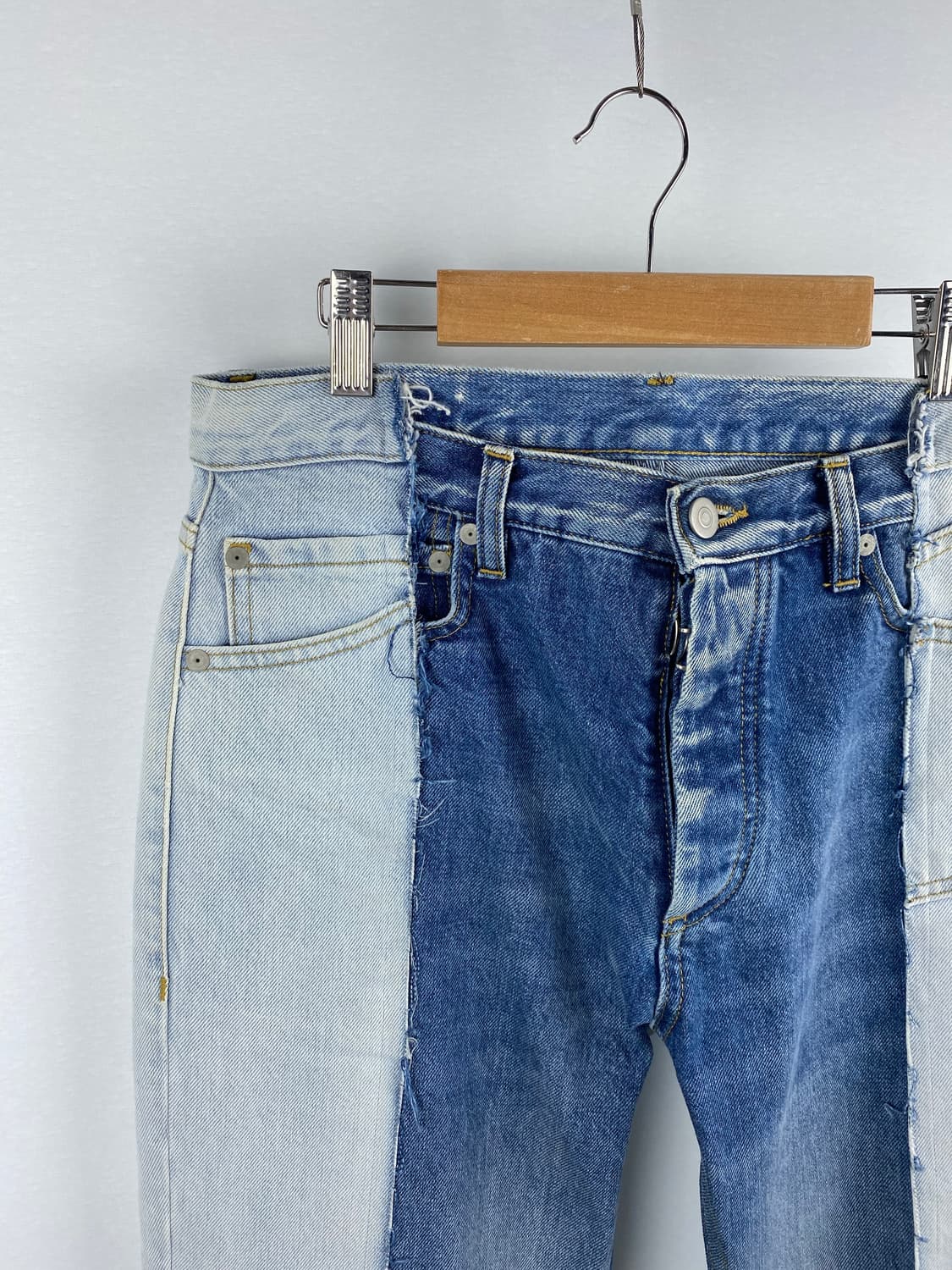 unbalance docking denim jean  상품이미지5