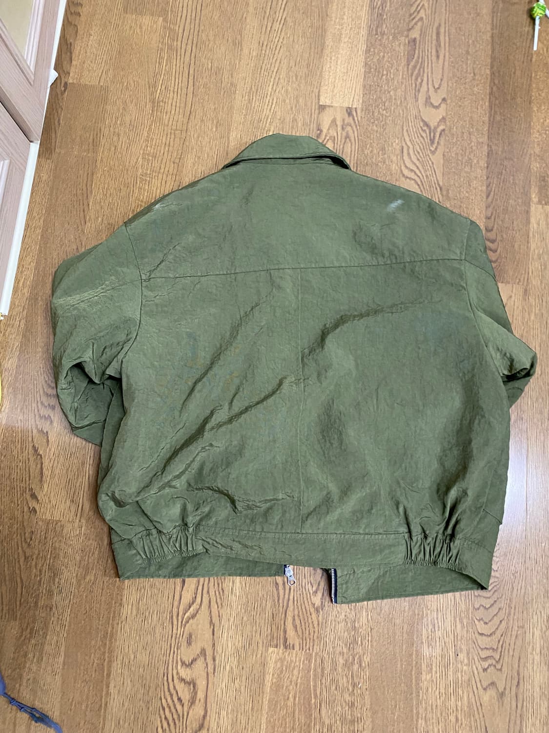 딥하우스 골져스 하이넥 자켓 카키 L 상품이미지4