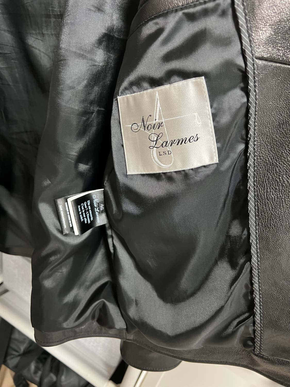 느와르 라르메스 가죽자켓 46 상품이미지3