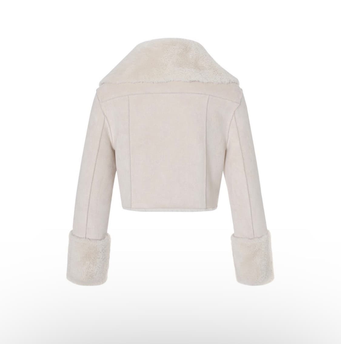 낫유어로즈 리버시블 세일러 무스탕(아이보리) 상품이미지3