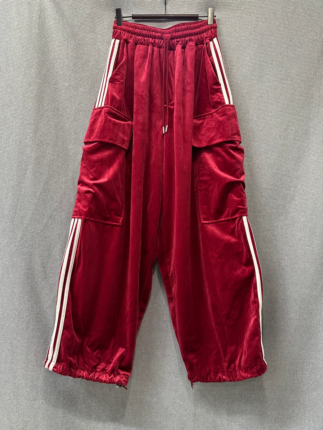 벨벳 루즈핏 카고 조거 팬츠 상품이미지1