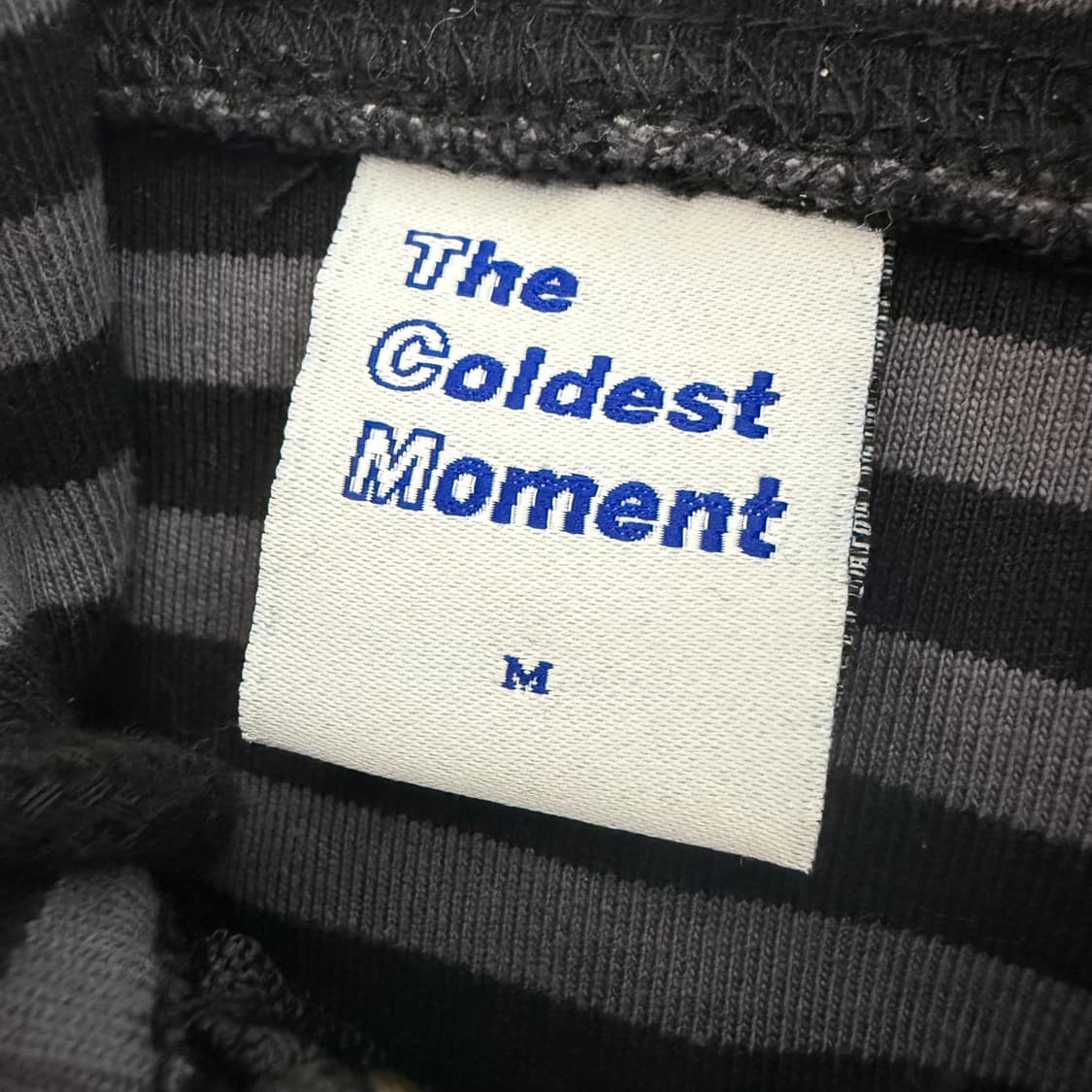 더콜디스트모먼트 스트라이프 후드집업 M 상품이미지3