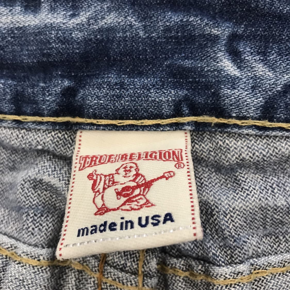 트루릴리전 빌리 백자수패치 부츠컷 청바지 [31인치] 상품이미지5