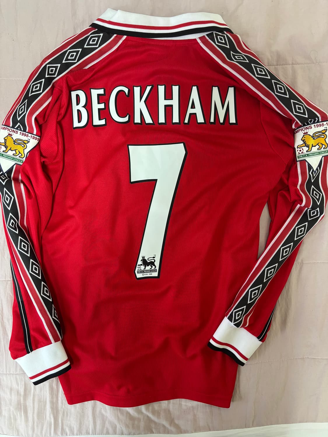98-99 맨유 베컴 긴팔 유니폼 상품이미지1