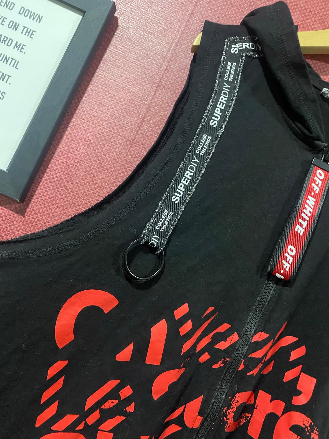 힙한 후드 조끼 상품이미지3