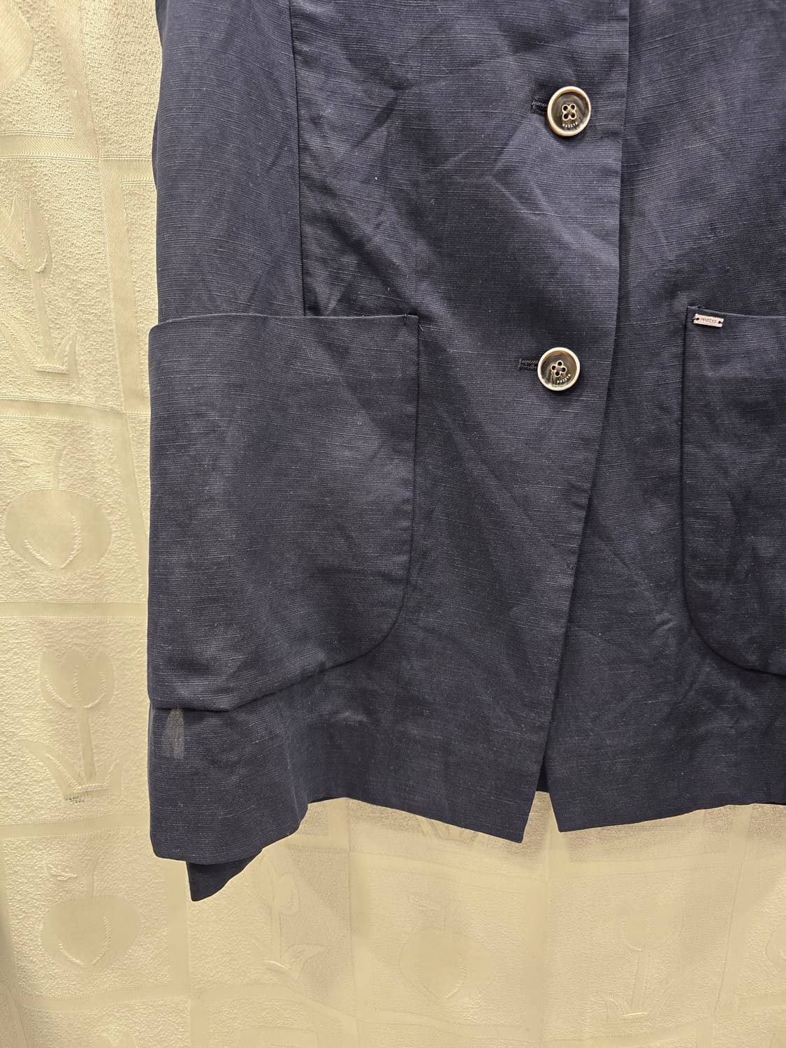 헤지스 네이비  조끼 베스트 66~77 상품이미지4