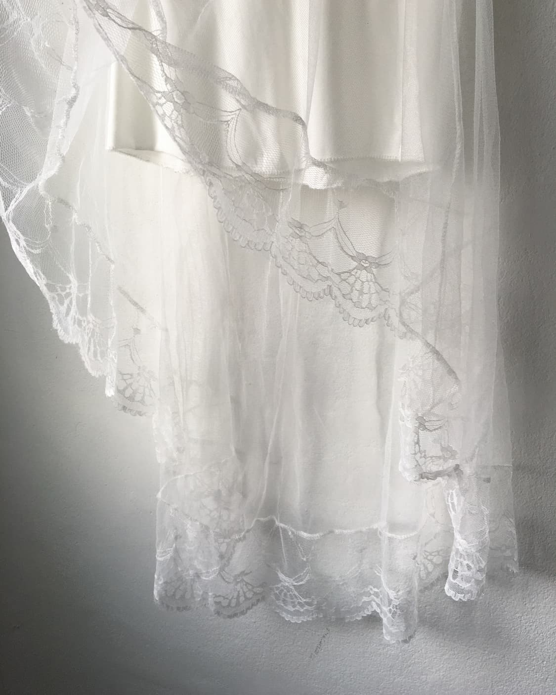 Unbalanced lace sha skirt 상품이미지4
