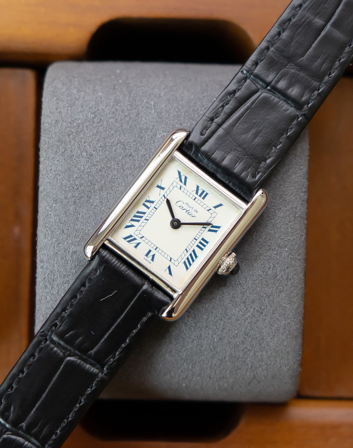 까르띠에 머스트 탱크 sm 쿼츠 빈티지 시계 상품이미지1