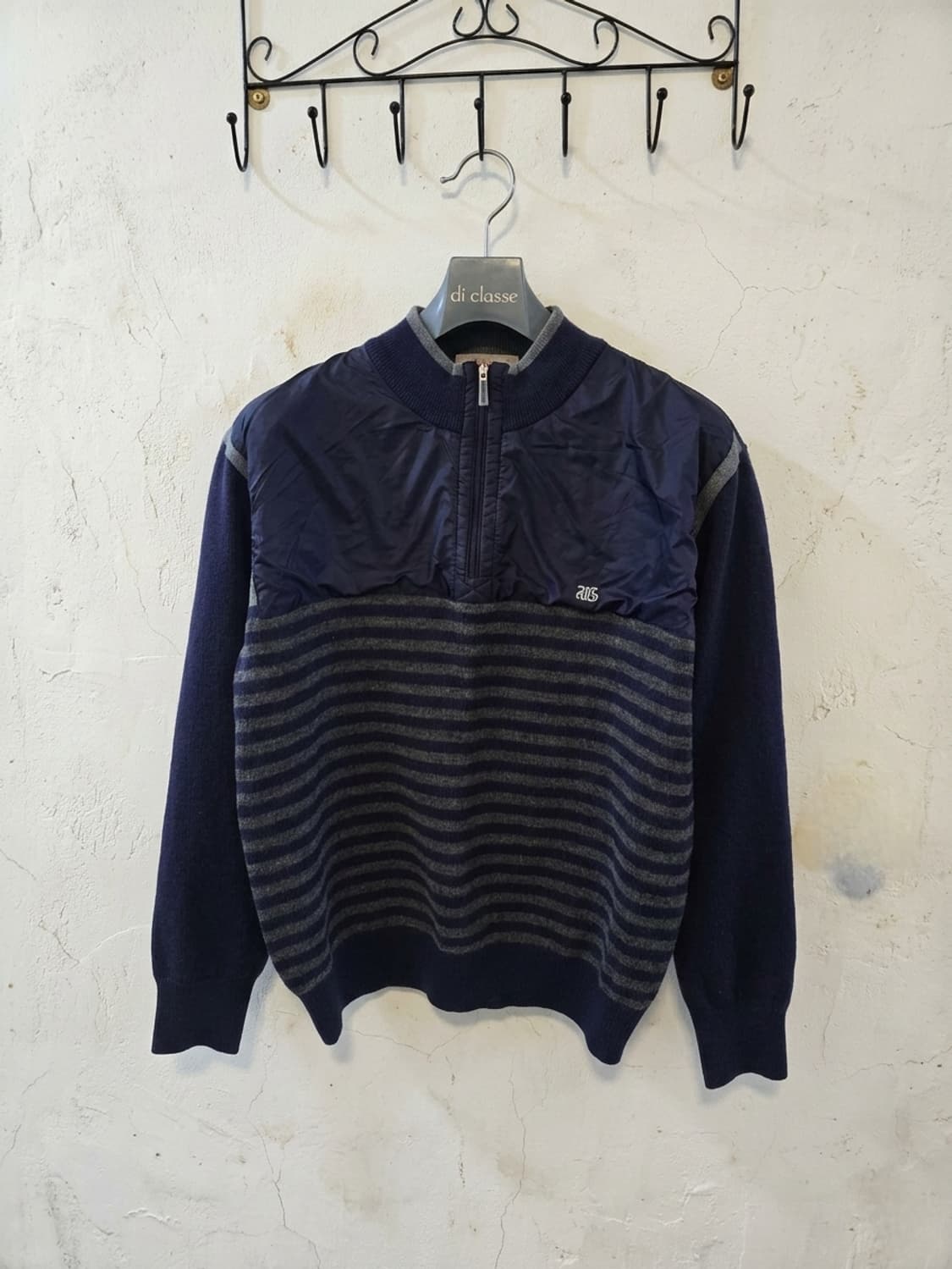 SEBASTIAN 골프 남성 반집업 니트 100 상품이미지1