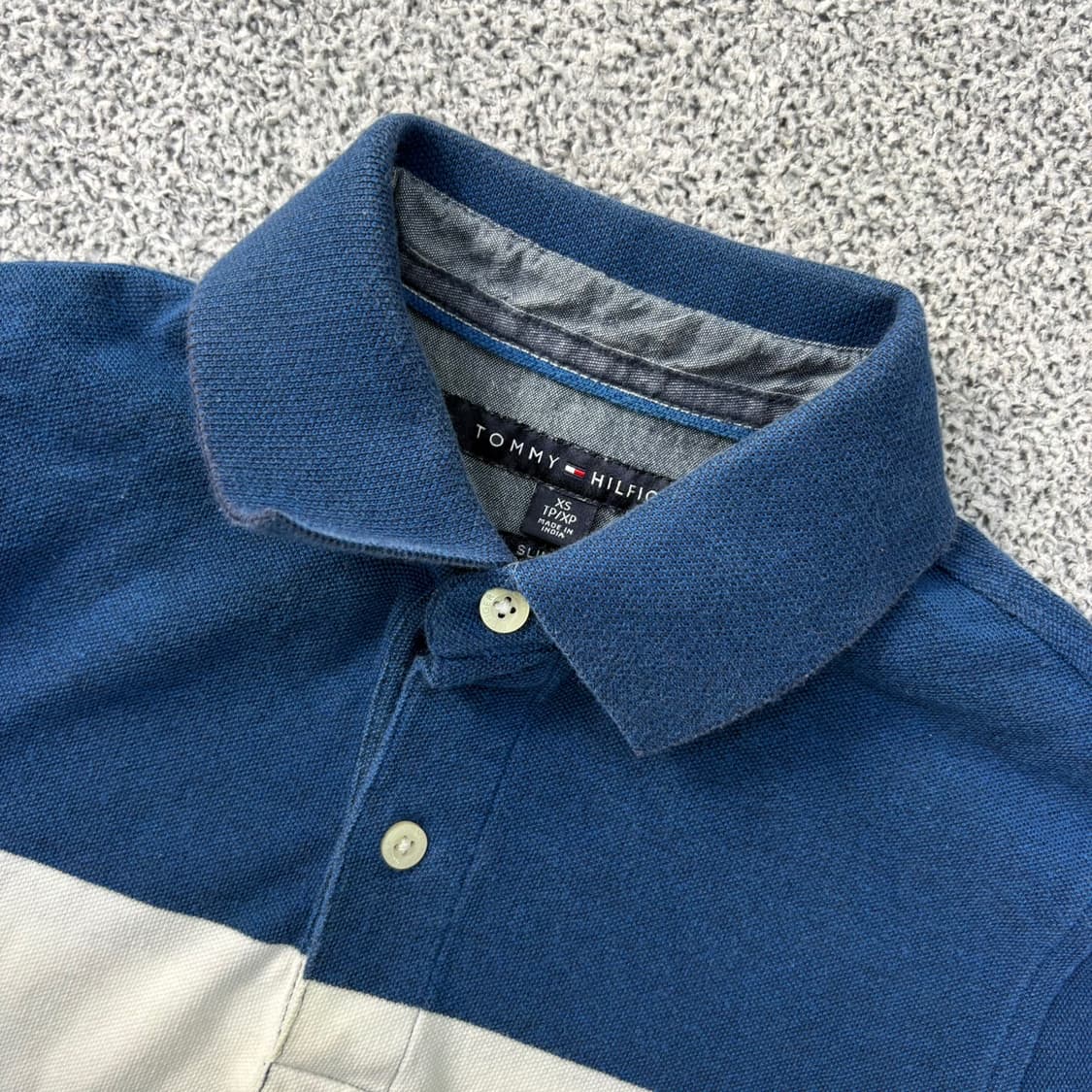 XS 타미힐피거 남성 골프 반팔 카라티 0414J 상품이미지3