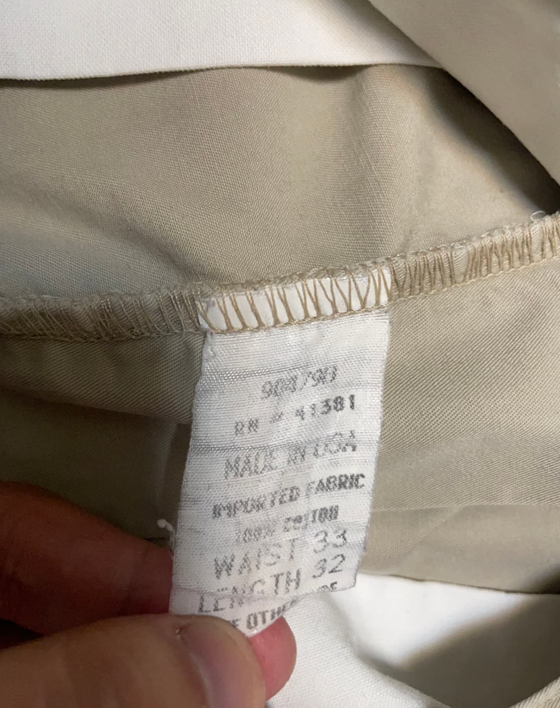 폴로 랄프로렌 치노 80s 90s made in usa 상품이미지4
